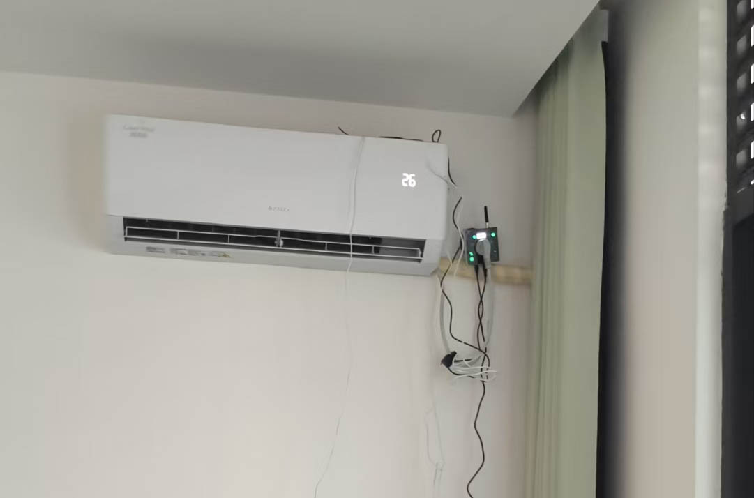 江西尋烏縣分體空調智能化改造